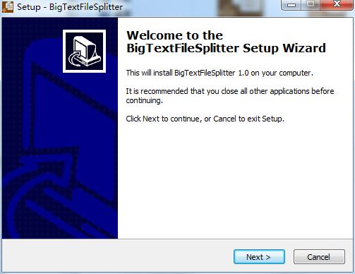 Big Text File Splitter截图