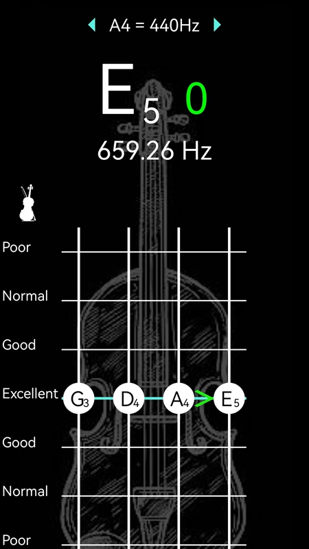 小提琴音准